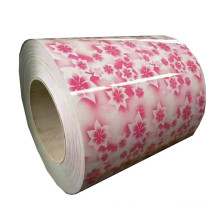 flower ppgi print designed prepainted galvanized steel coil